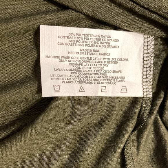 NWT Alpha Prime Mesh Back Tank in Dark Ivy & Black Sz L - Picture 5 of 12